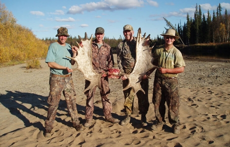 Successful Alaska Moose Hunt